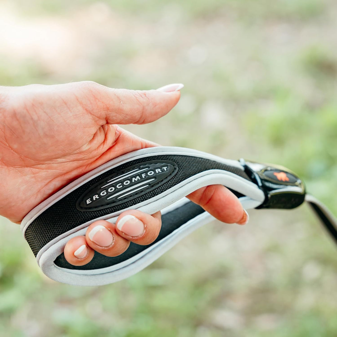 Ferplast Guinzaglio per cani in nylon ERGOCOMFORT G15/120, Impugnatura Ergonomica, Soffice imbottitu
