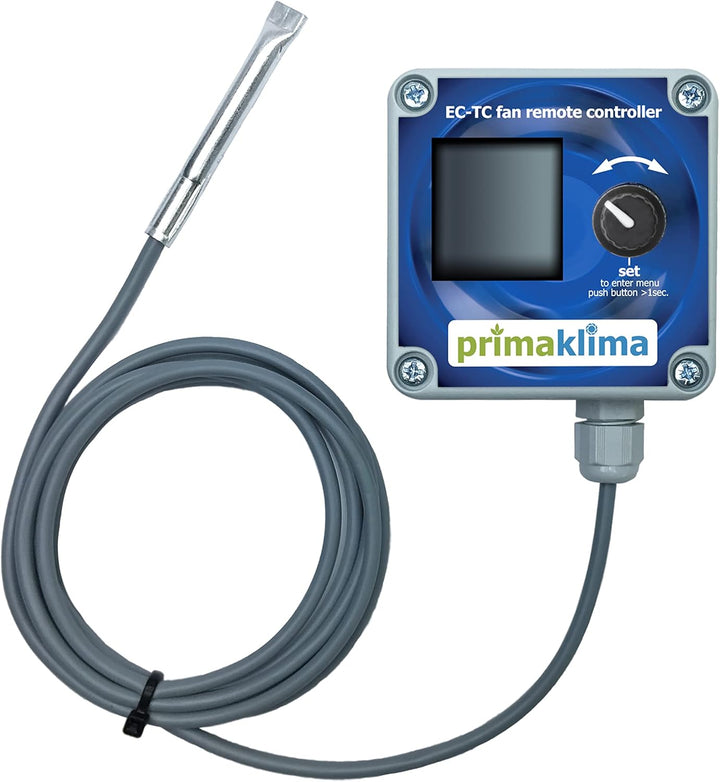 GrowPRO Lüftungsset Silent Digital 680 m3/h mit Temperatursteuerung inkl. Aktivkohlefilter und EC-Ro