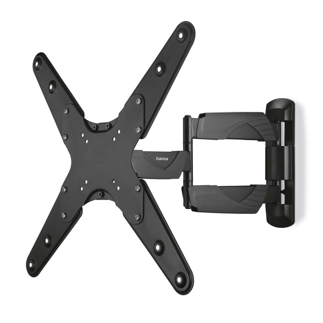 Hama TV Wandhalterung schwenkbar, neigbar, ausziehbar (TV Wandhalterung 32-65 Zoll, VESA 75x75 bis V