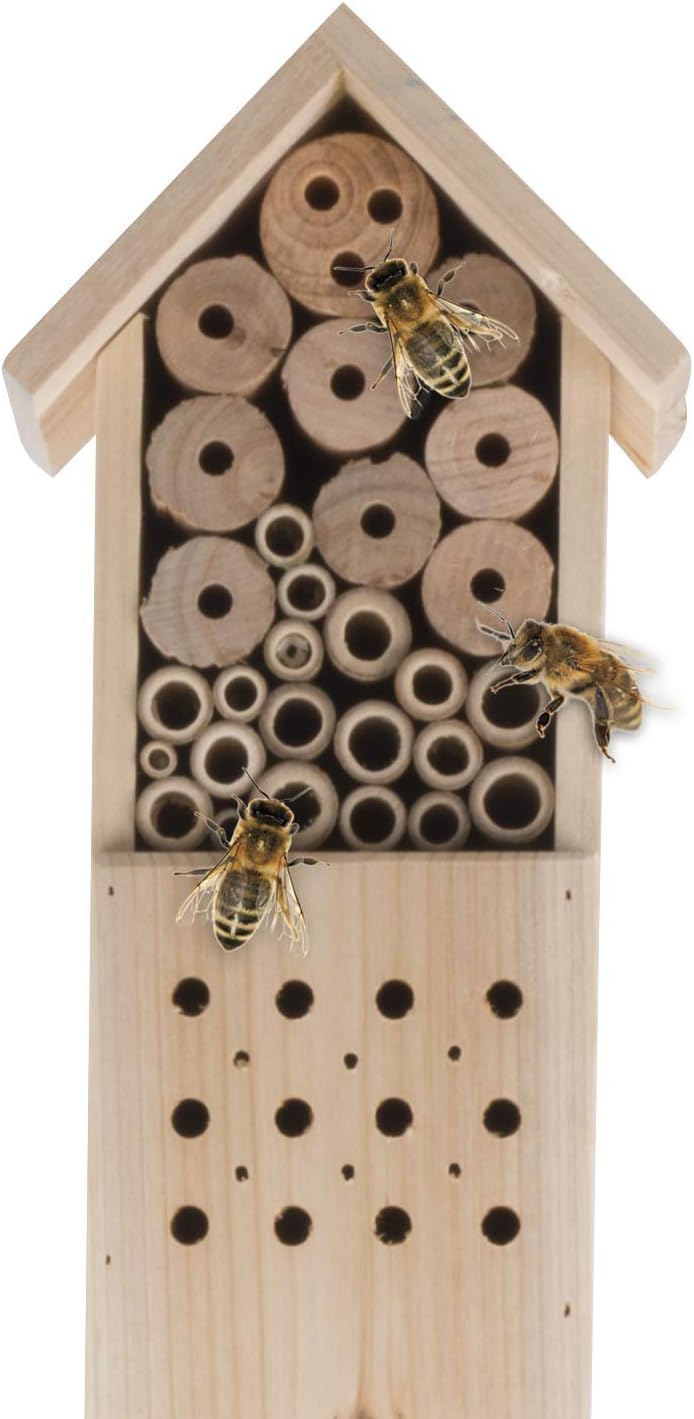 XXL Insektenhotel mit Standfuss 1,6 Meter Insektenhaus Bienenhotel Brutkasten