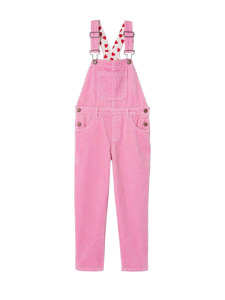 Vertbaudet Mädchen Cord-Latzhose ROSE 86, ROSE 86