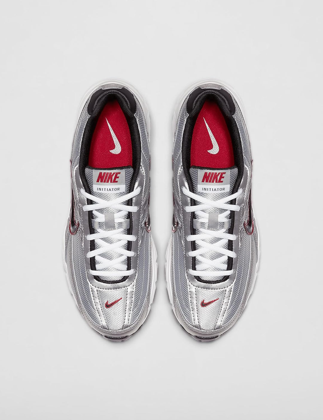 Nike Herren Initiator Traillaufschuhe 38.5 EU Grau Metallic Silver Black White 001, 38.5 EU Grau Met