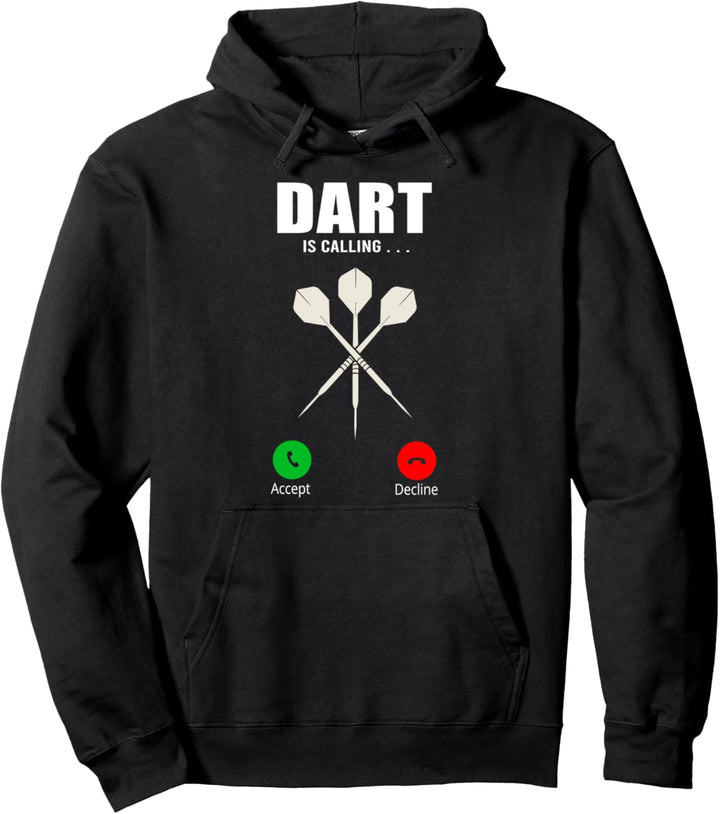 - Dart is calling - Lustiges Darts Dartpfeile Pullover Hoodie