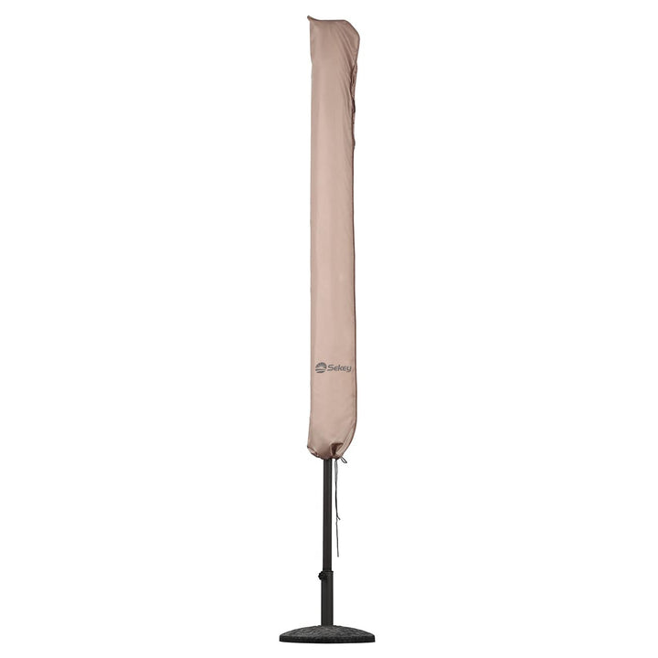 Sekey Sonnenschirm Schutzhülle mit Stab, Abdeckhauben für Ø 350cm / 200x300cm Gartenschirm , Abdecku