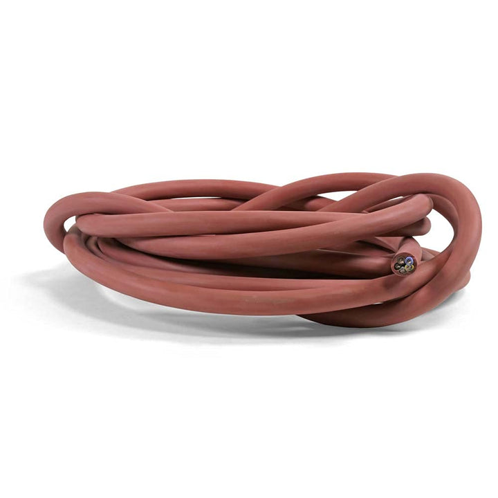Silikon Ofenkabel 5x2,5mm² SiHF-J hitzebeständig bis 180°C - 5-adrig farbcodiert - Profi Anschlussle