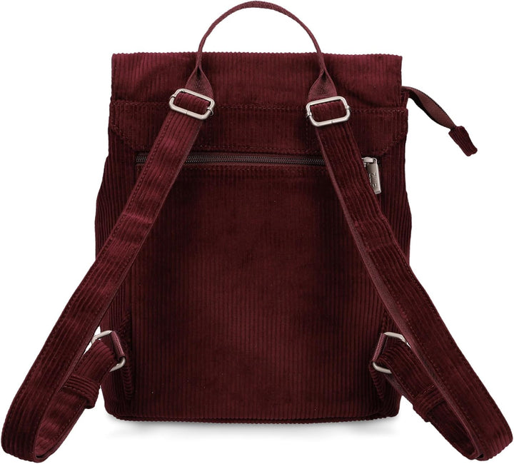 Zwei Damen City-Rucksack Mademoiselle.M MR8 4 Liter weiches Kunstleder, Magnet-Verschlussklappe, Hau