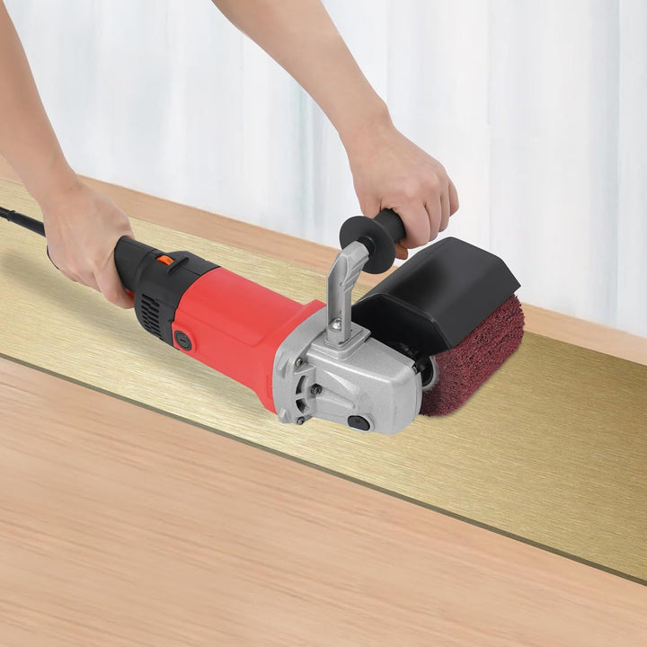 1580W Holz-Satiniermaschine, Bürstenschleifer, Elektrische Holz-Polierschleifmaschine mit Verstellba