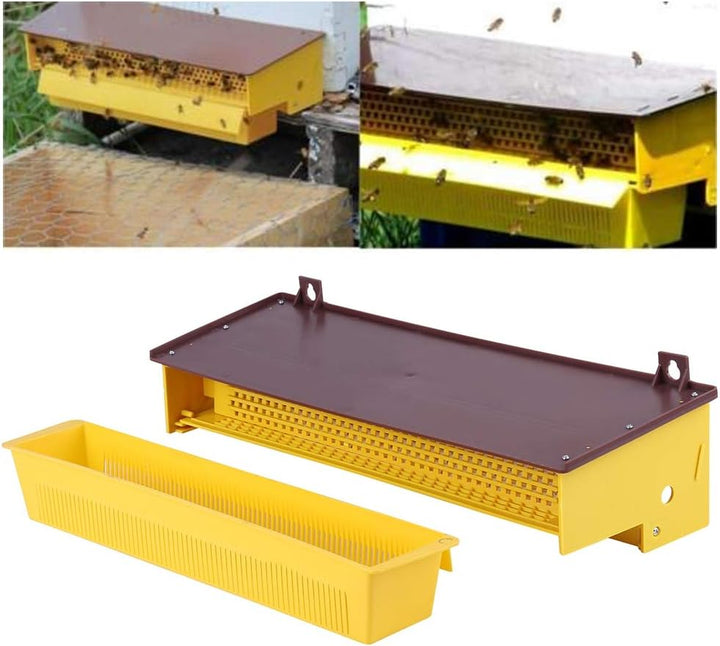 Abnehmbarer Pollensammler mit belüfteter Pollenschale Pollenfalle für die Bienenzucht