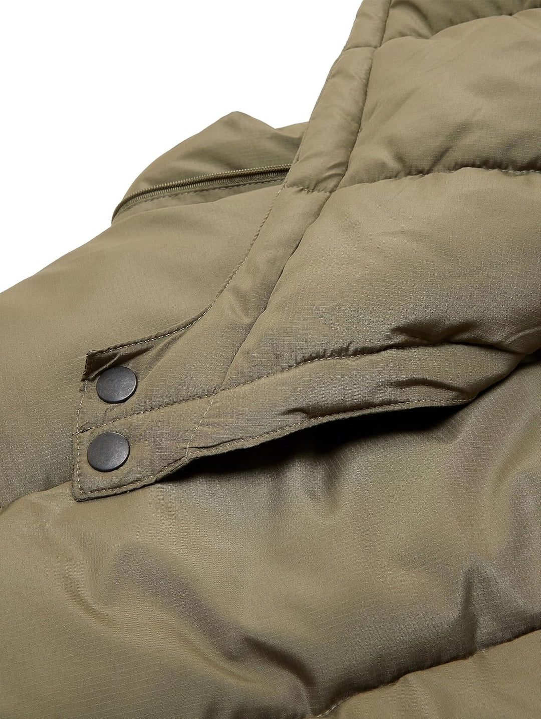 TOM TAILOR Jungen Puffer Winterjacke mit Abnehmbarer Kapuze 128 10415-dusty Olive Green, 128 10415-d