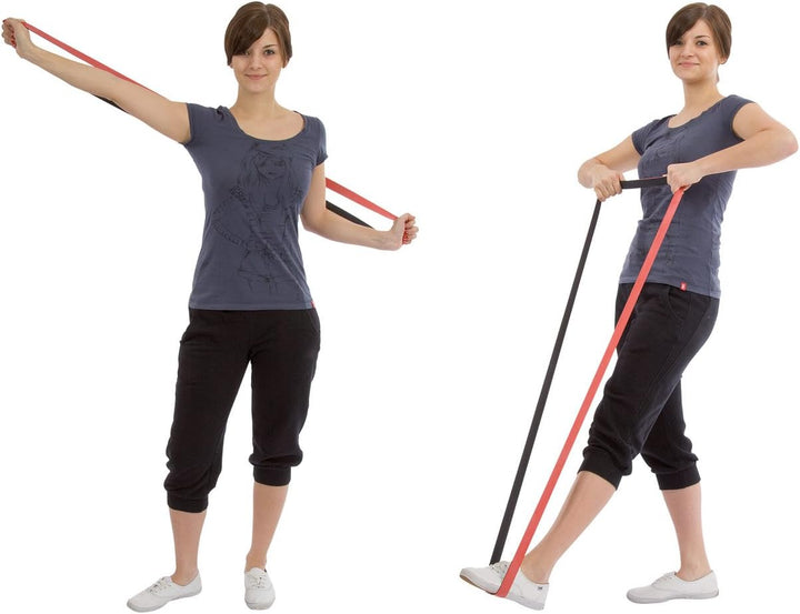Original Deuser Band Deuserbänder-Set Expander Gymnastik Fitness, 2