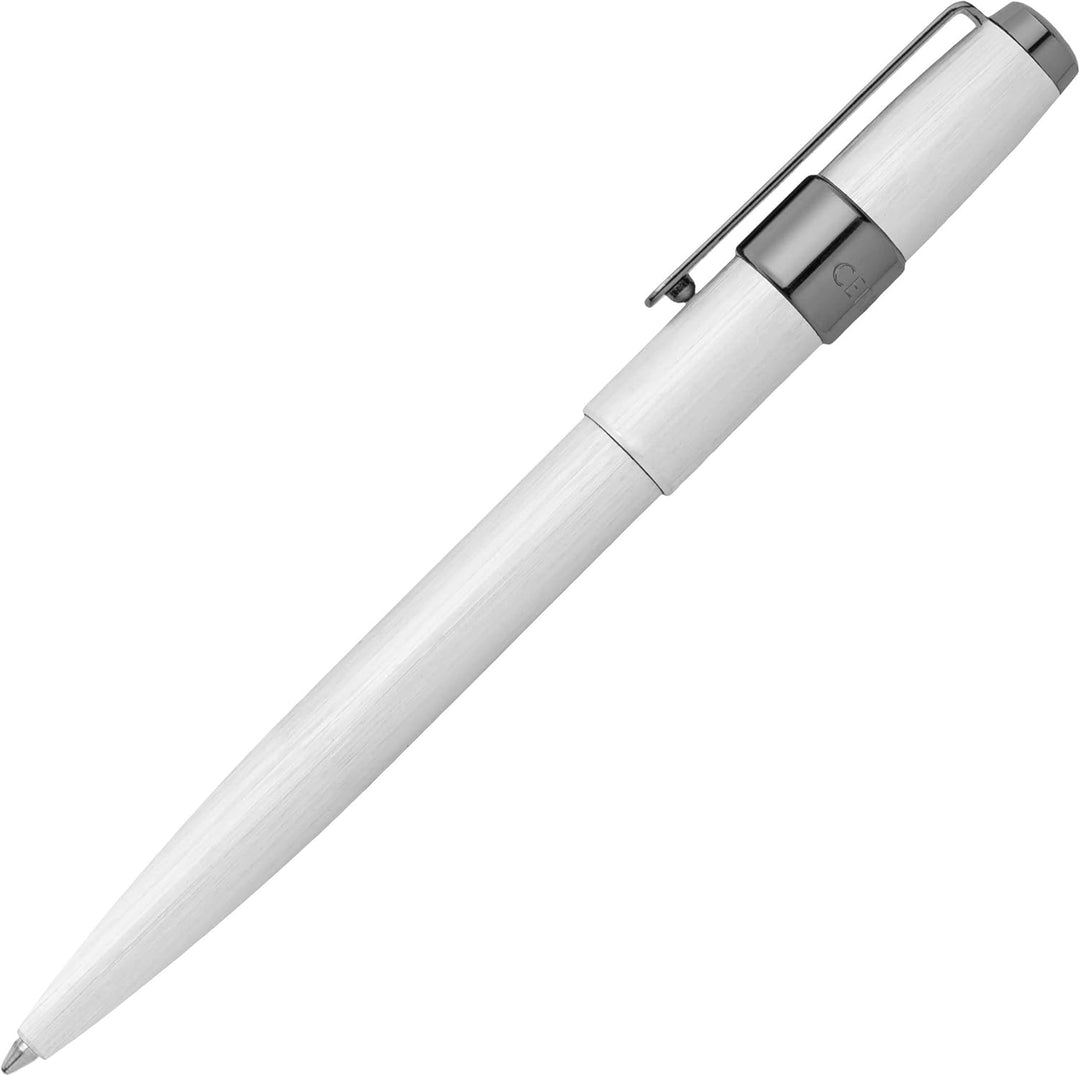Cerruti 1881 Kugelschreiber Block (Brushed Chrome), Brushed Chrome