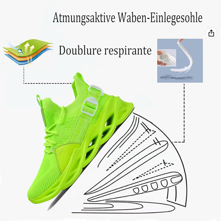 Laufschuhe Herren Damen Sportschuhe Atmungsaktiv Leichte Turnschuhe Strassenlaufschuhe Outdoor Schuh