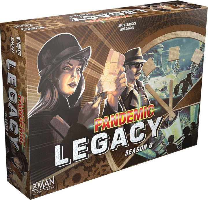 Z-Man Games, Pandemic Legacy Season 0, Board Game, Ages 14+, for 2 to 4 Players, 60 Minutes Playing
