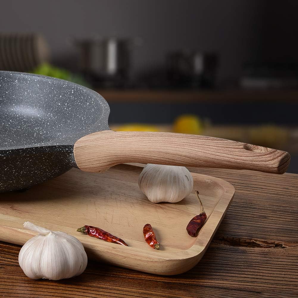 ZUOFENG Antihaft Pfanne Bratpfanne Beschichtet 28cm, Granit Pfannen Nonstick Frying Pan, Beschichtet