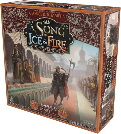 CMON | A Song of Ice & Fire – Martell | Starterset | Tabletop | 2 Spieler | Ab 14+ Jahren | 45-60 Mi