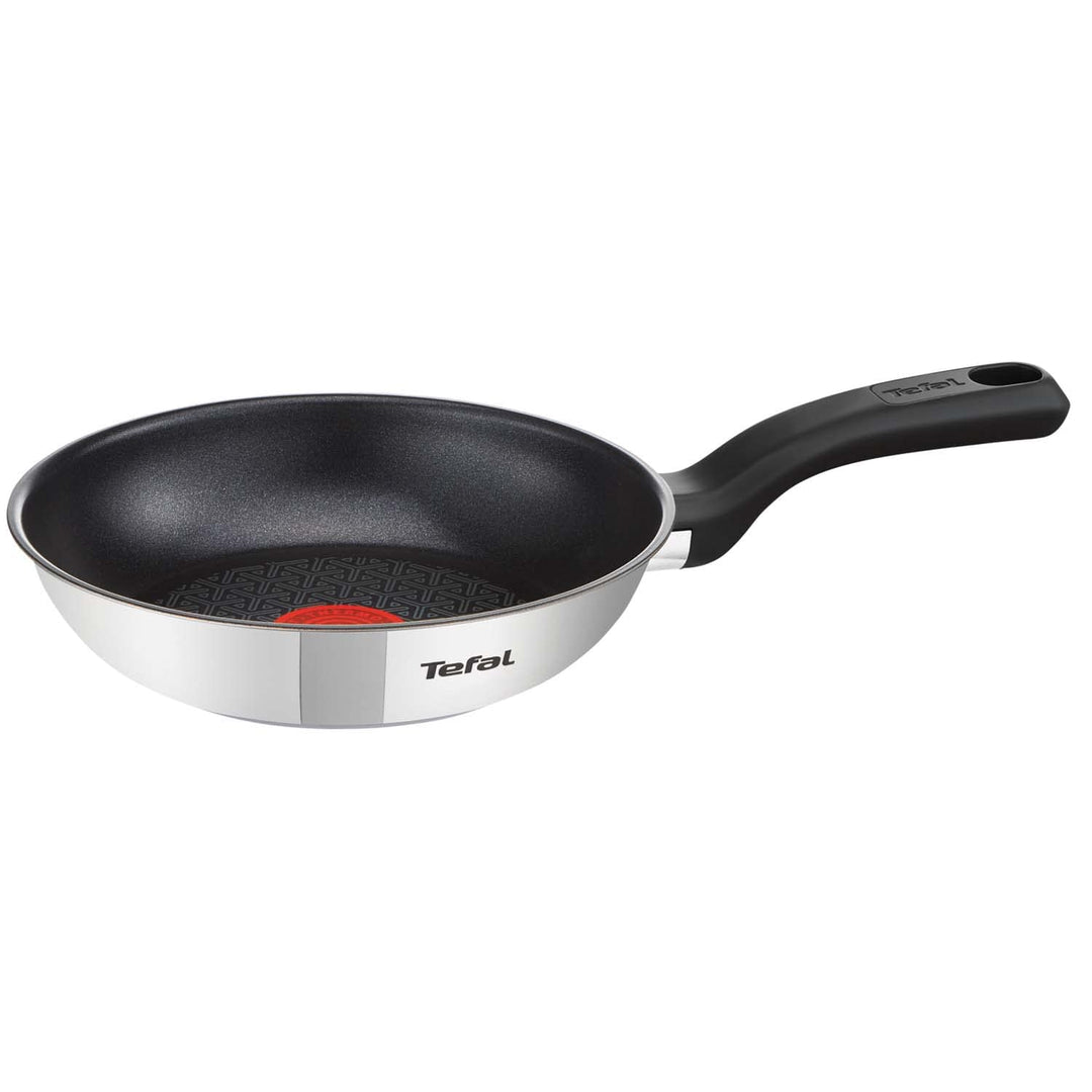 Tefal Comfort Max Bratpfanne 20 cm, Induktion, Antihaftbeschichtung, hochwertiger Edelstahl, Tempera