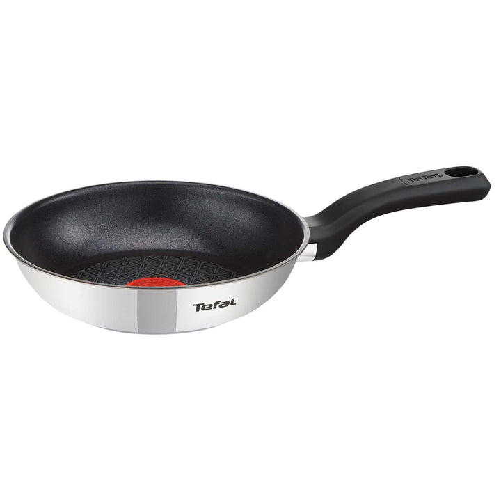 Tefal Comfort Max Bratpfanne 20 cm, Induktion, Antihaftbeschichtung, hochwertiger Edelstahl, Tempera