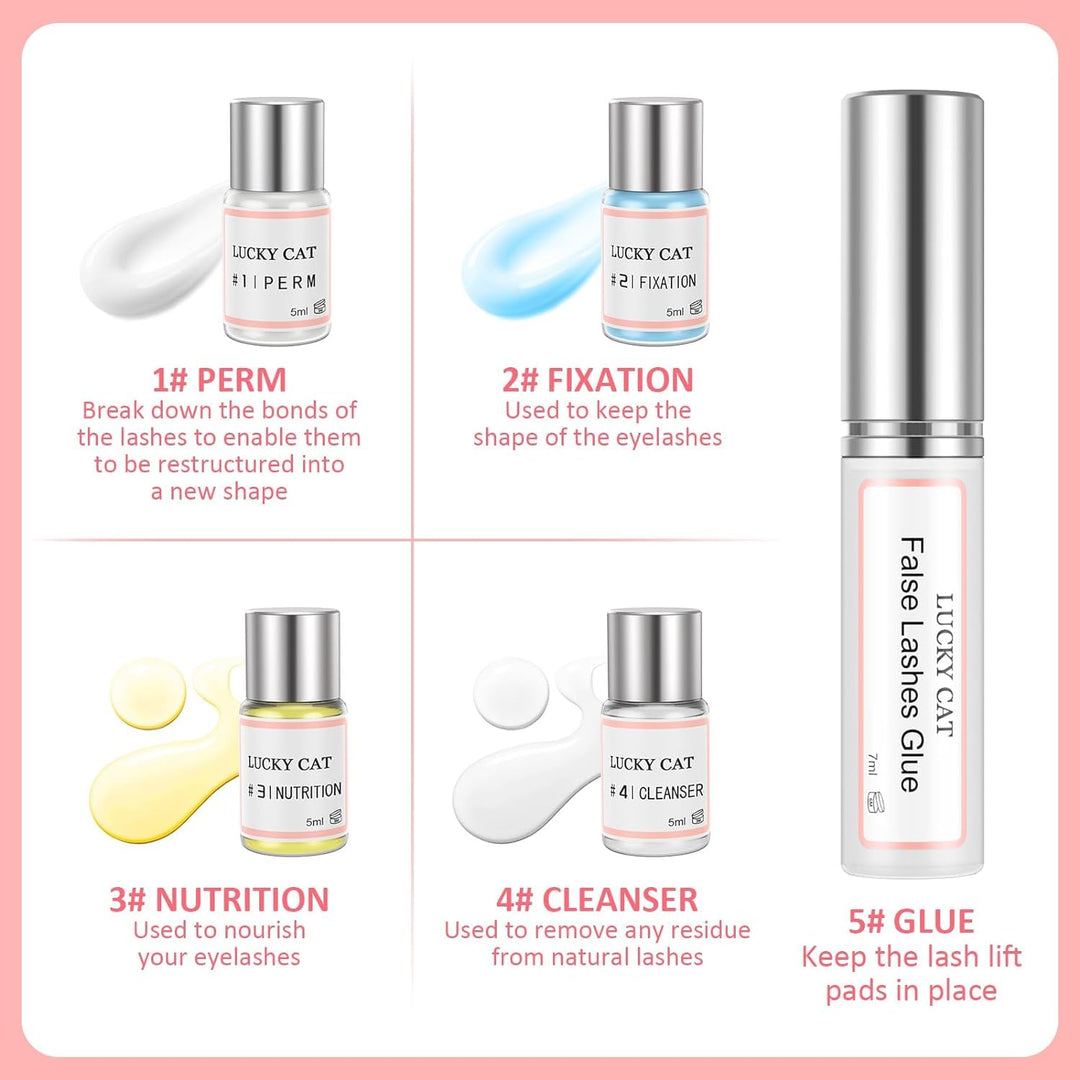 Wimpernlifting Set,Lash Lift Kit, Wimpernlifting set professionell, lash lifting set, Lange andauern