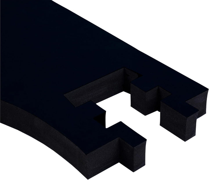 KOTO - 4pcs. Dart Surround, langlebige Dart wandschutz, verhindert Schäden, Eva 4PCS Quadrat Schwarz