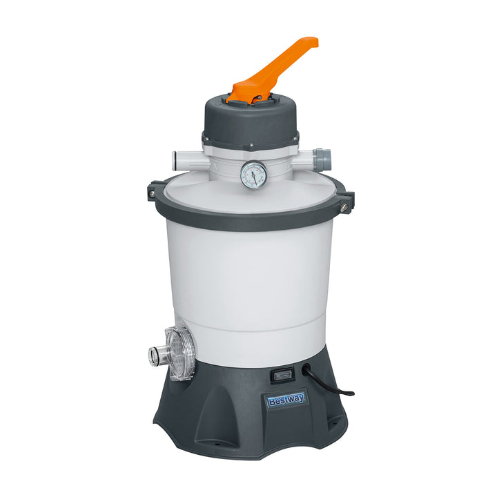 Bestway Flowclear Sandfilteranlage 3.028 l/h, 85 W, Weiss Single, Single