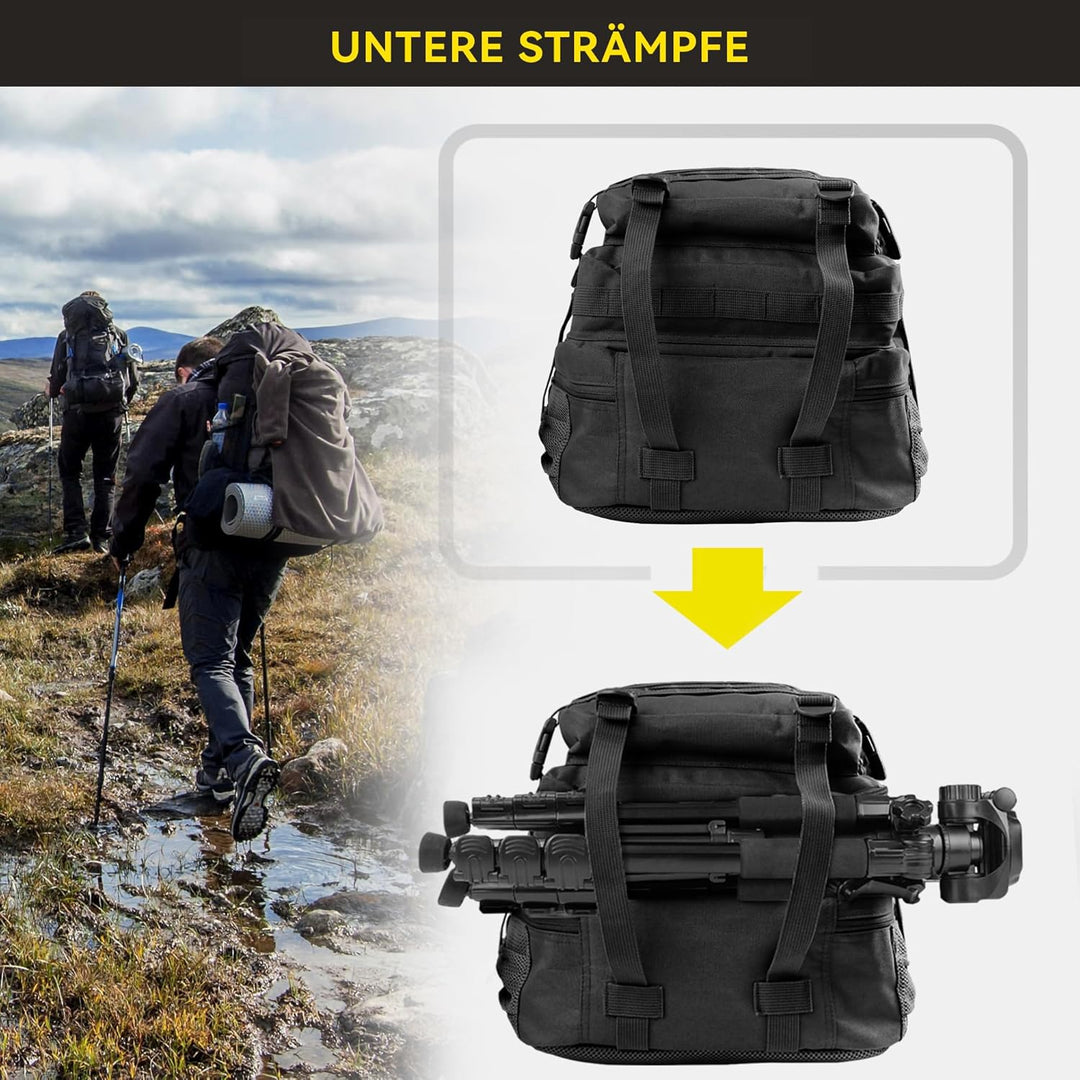 Zavothy 35/45L Militär Rucksack Herren Damen, Taktischer Rucksack, Trekkingrucksacke Rucksäck Outdoo