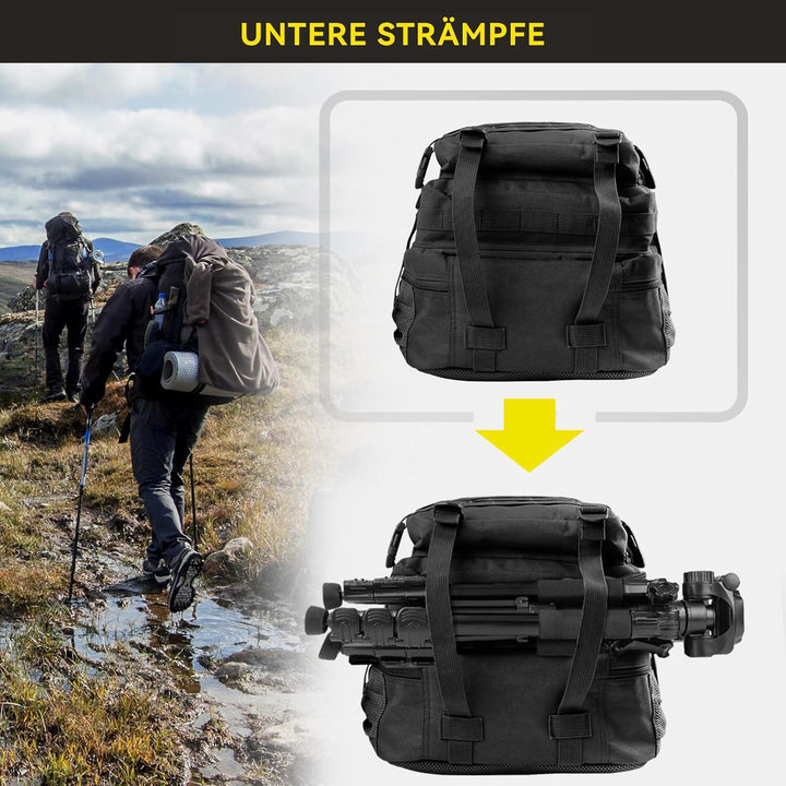 Zavothy 35/45L Militär Rucksack Herren Damen, Taktischer Rucksack, Trekkingrucksacke Rucksäck Outdoo