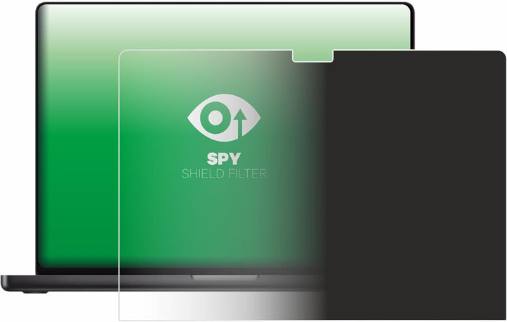 upscreen Blickschutzfilter für Apple MacBook Pro 16" M4 2024 Privacy Filter Blickschutzfolie Sichtsc