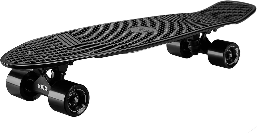 KMX 55,9 cm Mini Cruiser Skateboard für Jungen Mädchen und Jugendliche, komplettes Anfänger-Skateboa