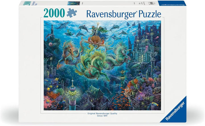 Ravensburger Puzzle 17115 - Unterwasserzauber - 2000 Puzzle für Erwachsene und Kinder ab 14 Jahren