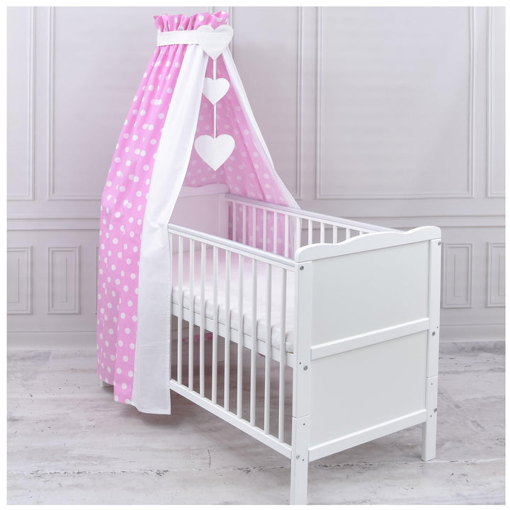 Generisch Baby Delux Babybett Himmel Betthimmel Baumwolle Baldachin für Babybett Kinderbett Wiege St