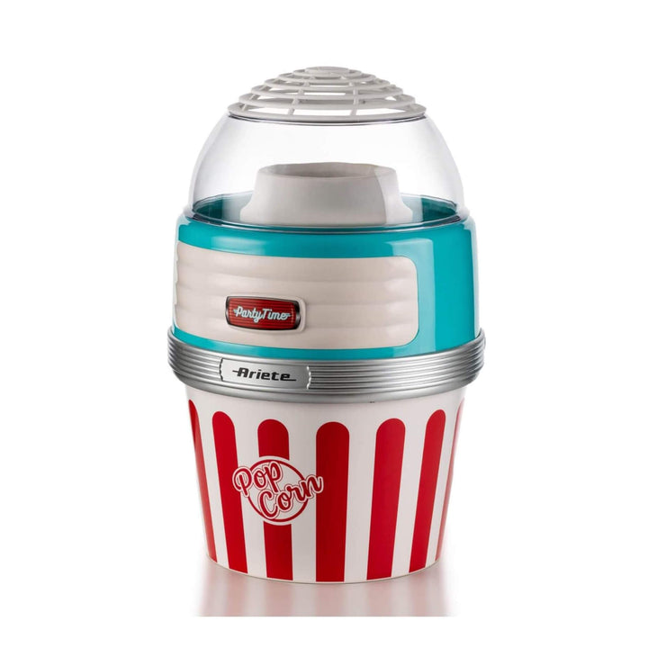 Ariete 2956 Popcornmaschine, 1100 W, für 60 g Mais, Popcorn fertig in 2 Minuten, Rot
