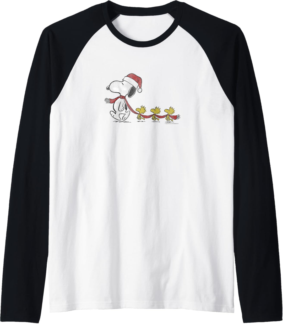 Peanuts - Christmas Peanuts Holiday Raglan