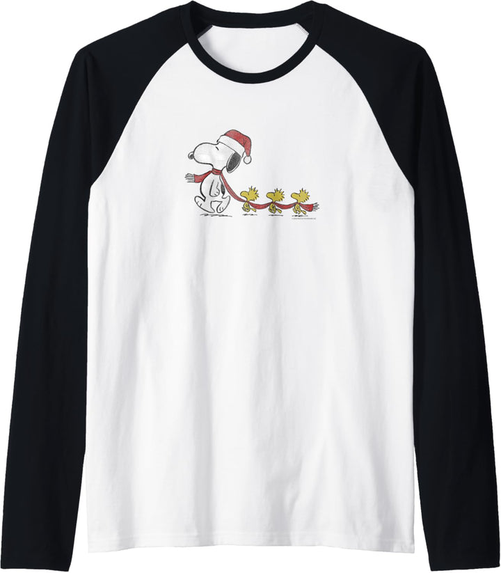 Peanuts - Christmas Peanuts Holiday Raglan