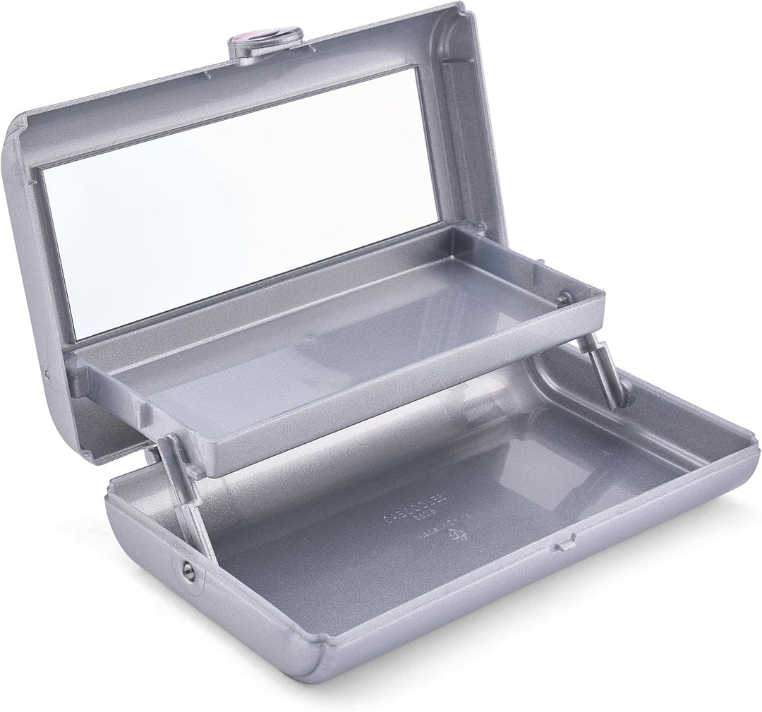 Caboodles Take-It Tote Silberfarbenes Glitzer., Silberfarbenes Glitzer.