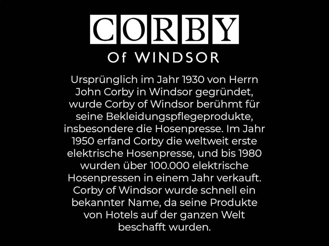 Corby 3300 Hosenpresse, Walnuss, EU-Stecker, Walnuss