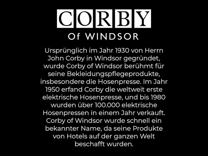 Corby 3300 Hosenpresse, Walnuss, EU-Stecker, Walnuss