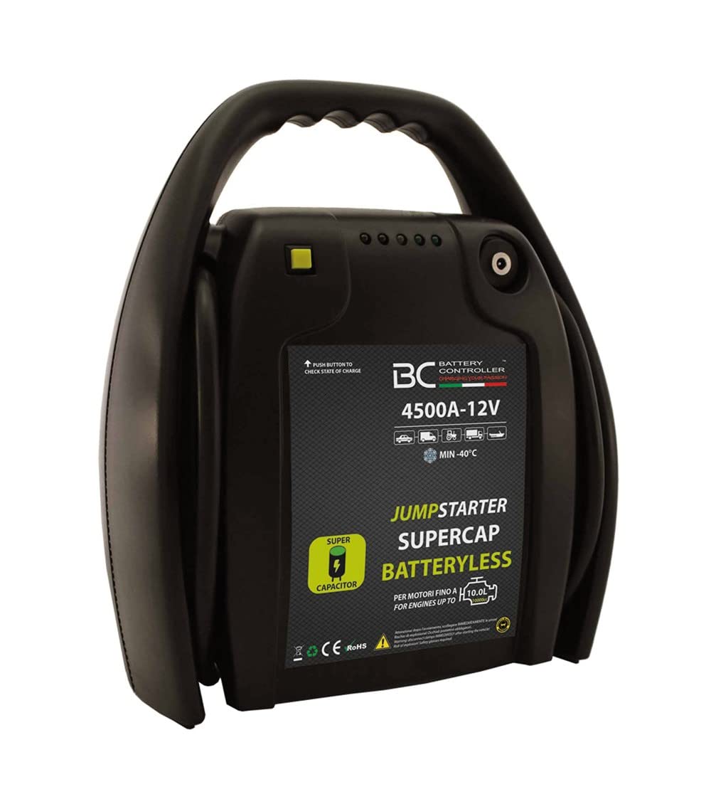 BC Battery Controller 709JSB45-12 Jumpstarter mit Superkondensatoren, 12V, 4500A, bis zu-40 Grad C,