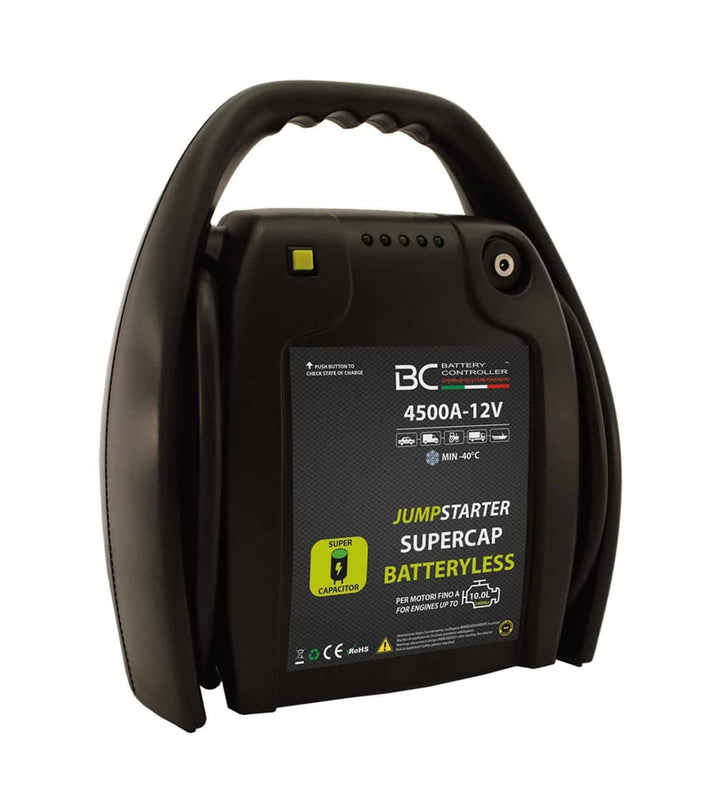 BC Battery Controller 709JSB45-12 Jumpstarter mit Superkondensatoren, 12V, 4500A, bis zu-40 Grad C,