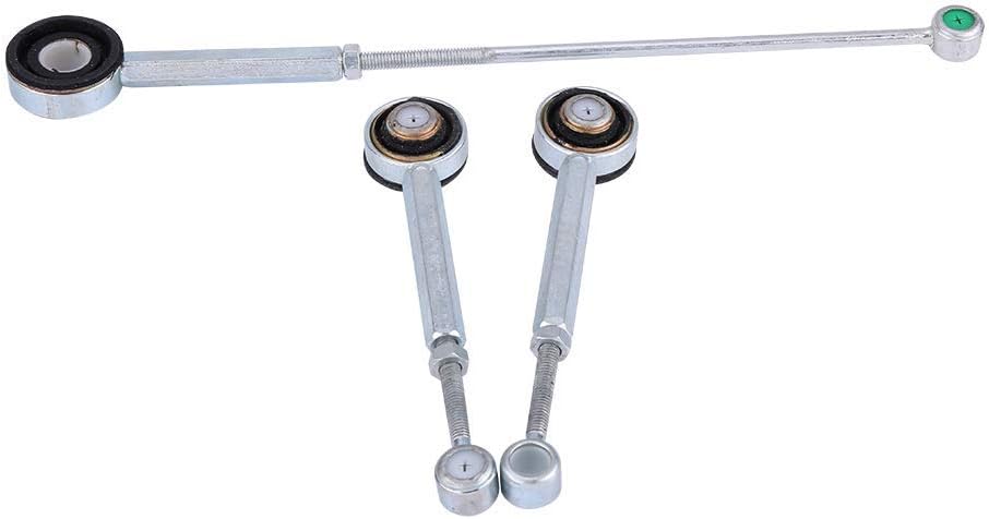 Keenso Auto Schaltgestänge, 3 Stk./Set Auto Schaltknüppel Gestänge Getriebe Kit Schaltanschlussstang