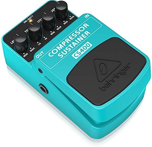 Behringer COMPRESSOR/SUSTAINER CS400 Ultimatives Dynamik-Effektpedal COMPRESSOR/SUSTAINER CS400 Guit