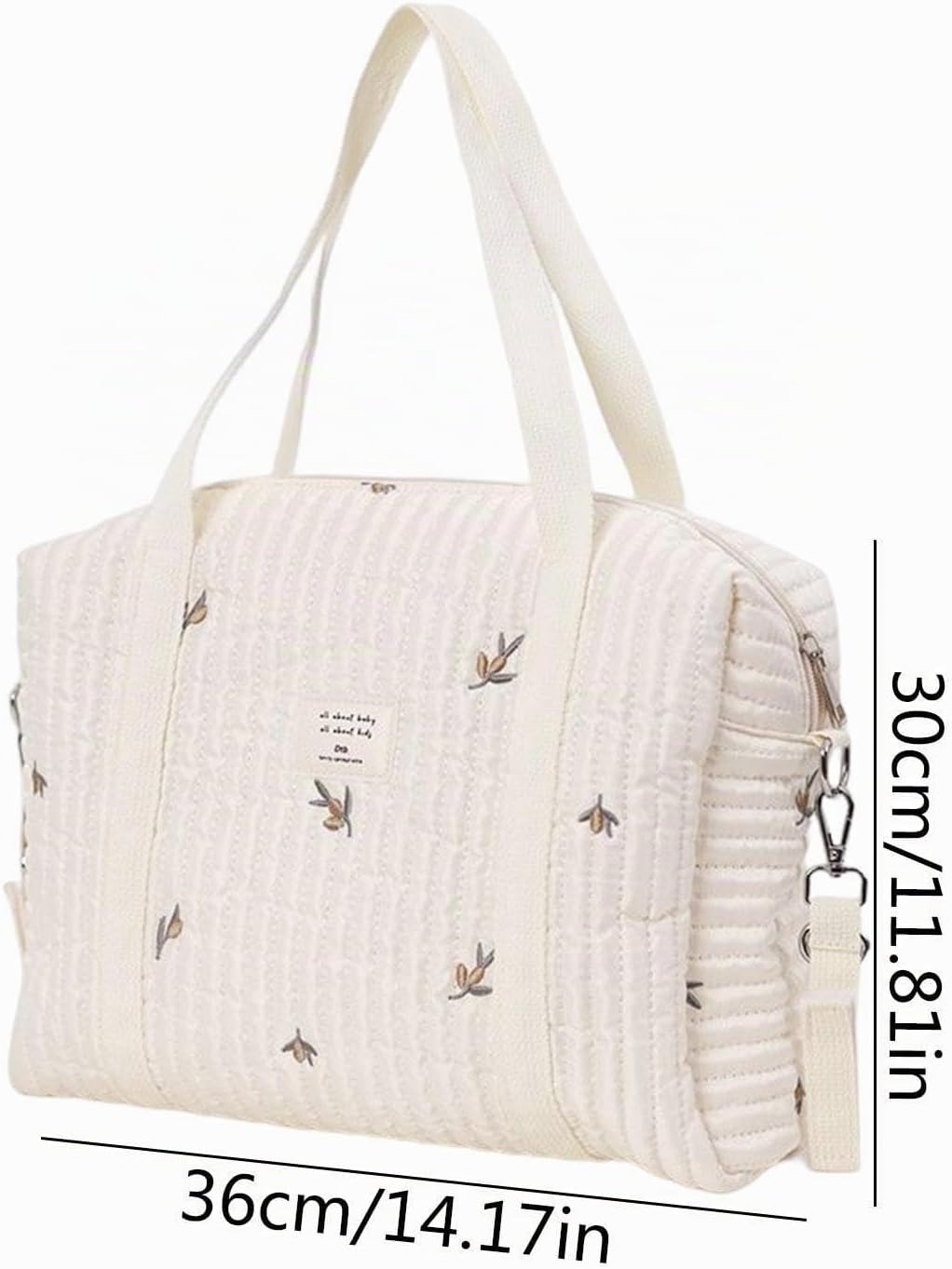 Wickeltasche Tragetasche | Wickeltasche Baumwolle Mit Stickerei | Tragetasche Henkeltaschen Tragbare