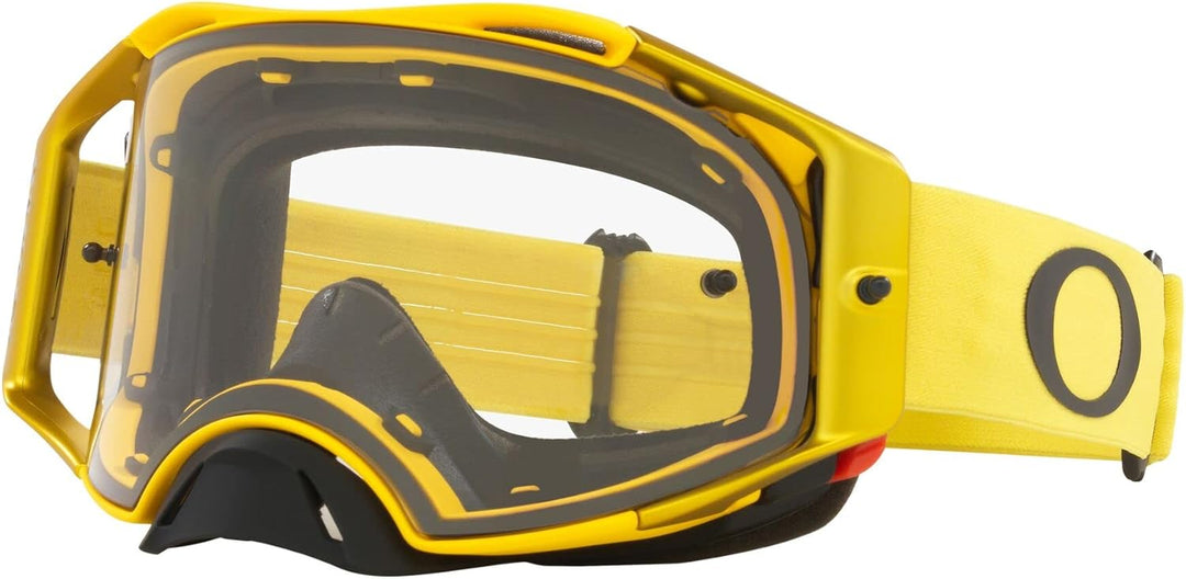 Oakley Unisex Airbrake Mx MX Goggle (1er Pack) L Moto Yellow, L Moto Yellow
