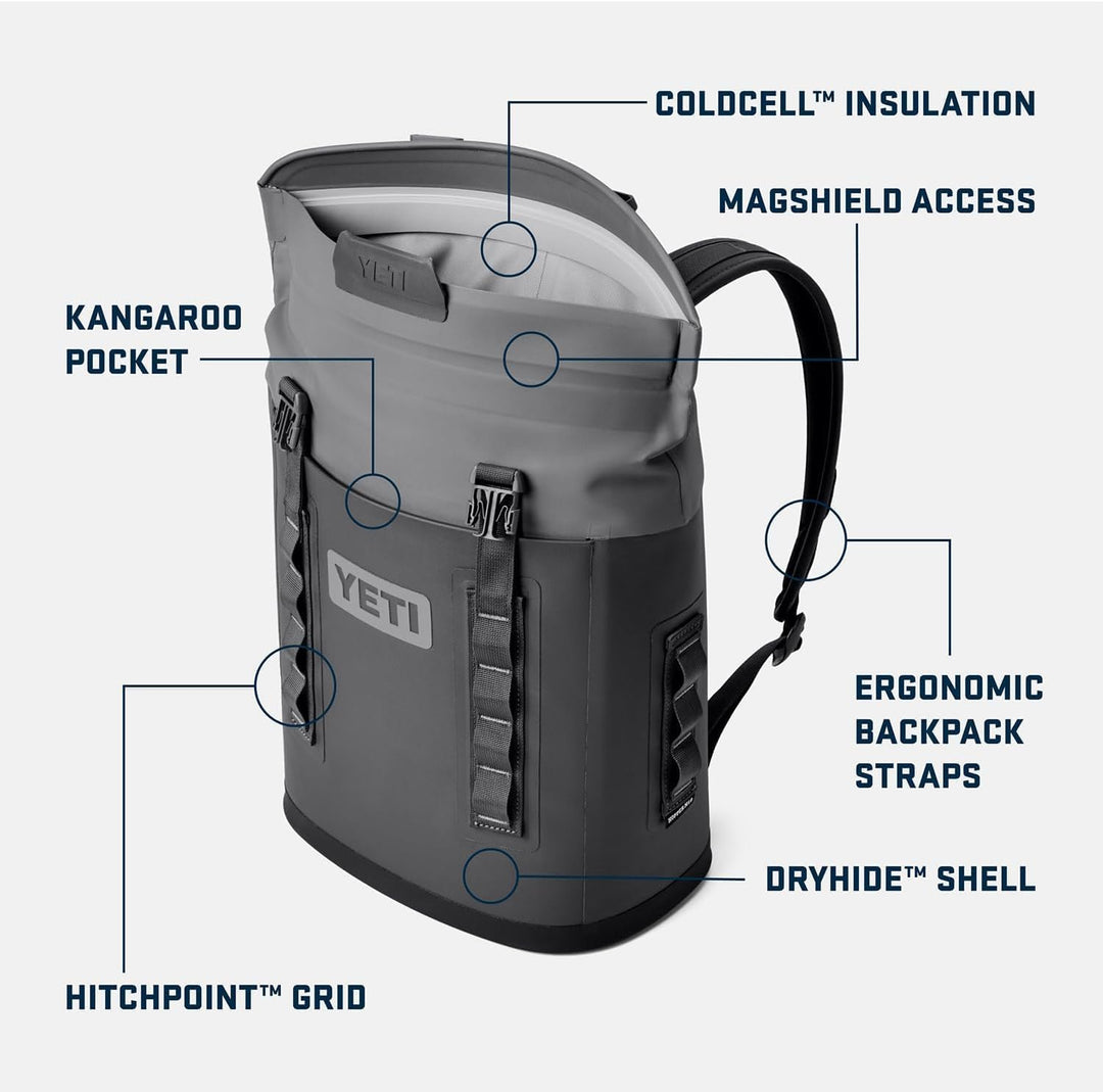 YETI Hopper Kühltaschen Rucksack, Cape Taupe, M12, Cape Taupe