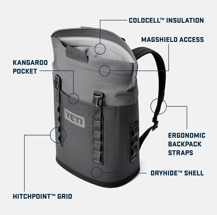 YETI Hopper Kühltaschen Rucksack, Cape Taupe, M12, Cape Taupe
