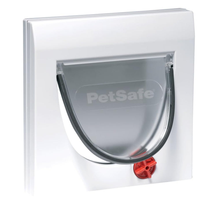 PetSafe Katzenklappe mit 4 Verriegelungsmöglichkeiten - Haustiertür für Katzen, Einfache Installatio