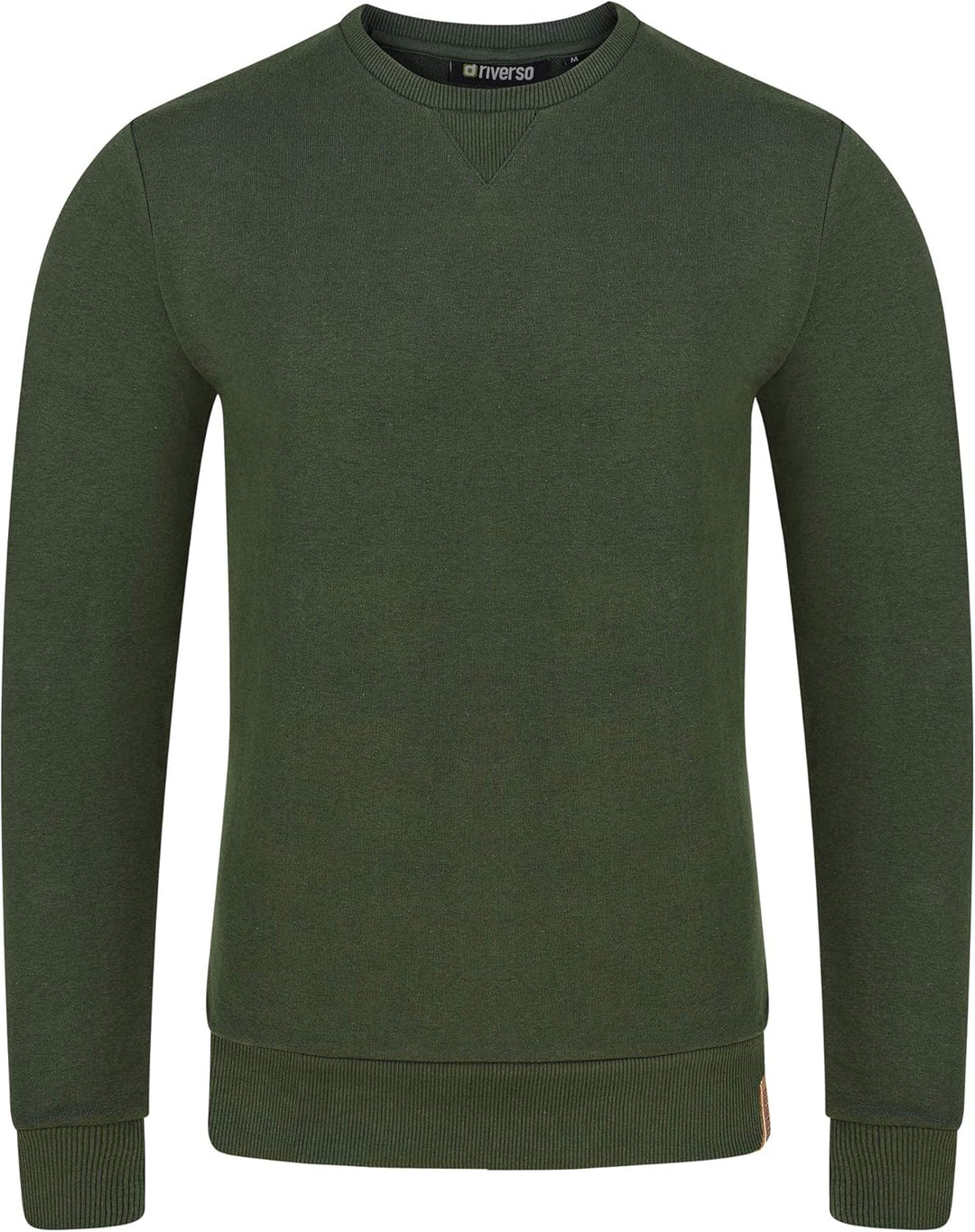 riverso Herren Pullover RIVPhillip Sweatshirt Basic Rundhals Sweater Pulli Langarm Regular Fit Einfa