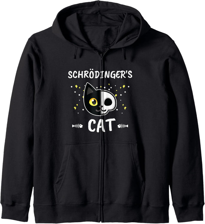 Schrödingers Cat I Schrödinger´s Cat Wissenschaftler Kapuzenjacke
