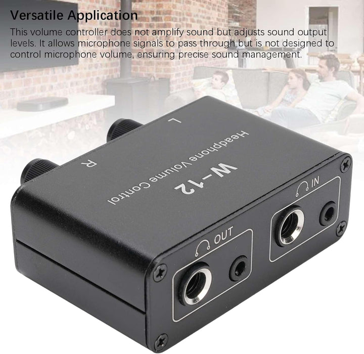 Srliya Kopfhörer Volume 3,5mm 6,35mm Stereo Volume Controller 1/4 Zoll 1/8 Zoll Inline Volume Contro