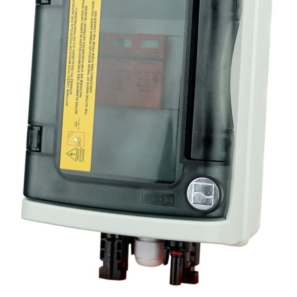Solar Anschlusskasten PV DC 1000V 1x T1 T2 1-String 4mm Connector Solarsteckverbinder Photovoltaik P