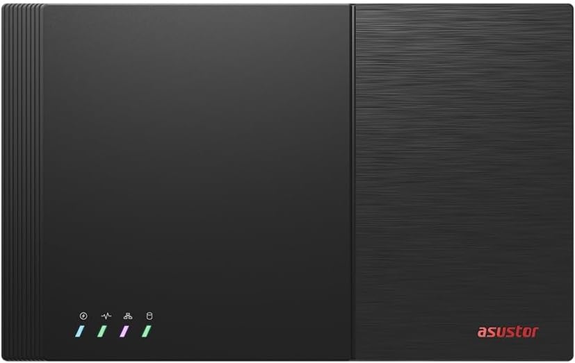 Asustor FLASHSTOR 6 Gen2 FS6806X, 6 Bay M.2 SSD NAS Netzwerkspeicher, AMD Ryzen Quad Core 2.3GHz, 8G